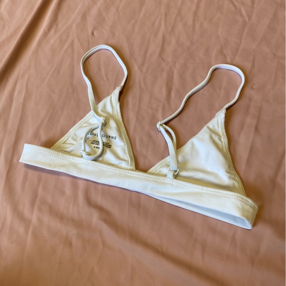 White Coulbourne Eclipse bikini top - Picture 3 of 6